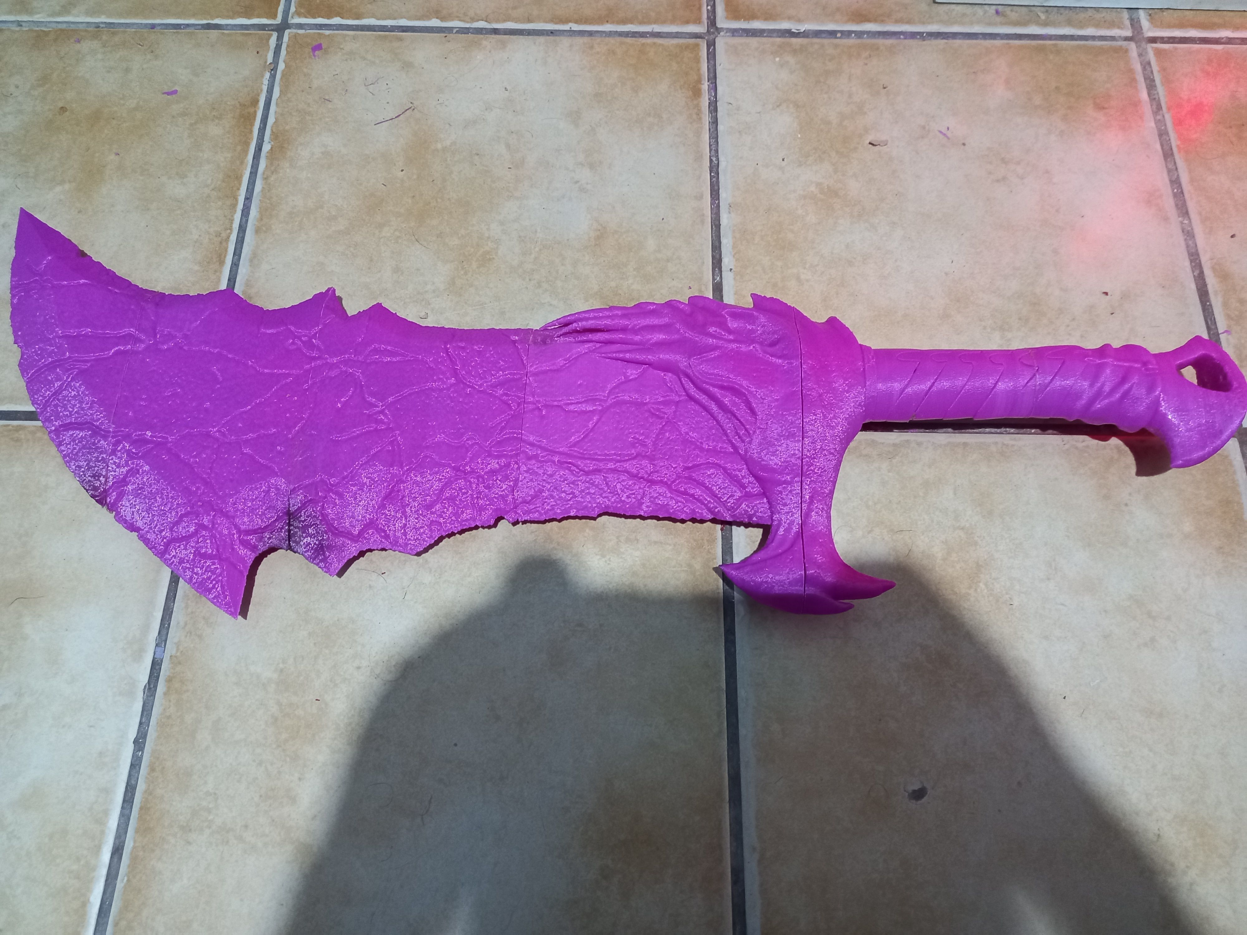 God of War 2018 sword of caos 3D print model_3