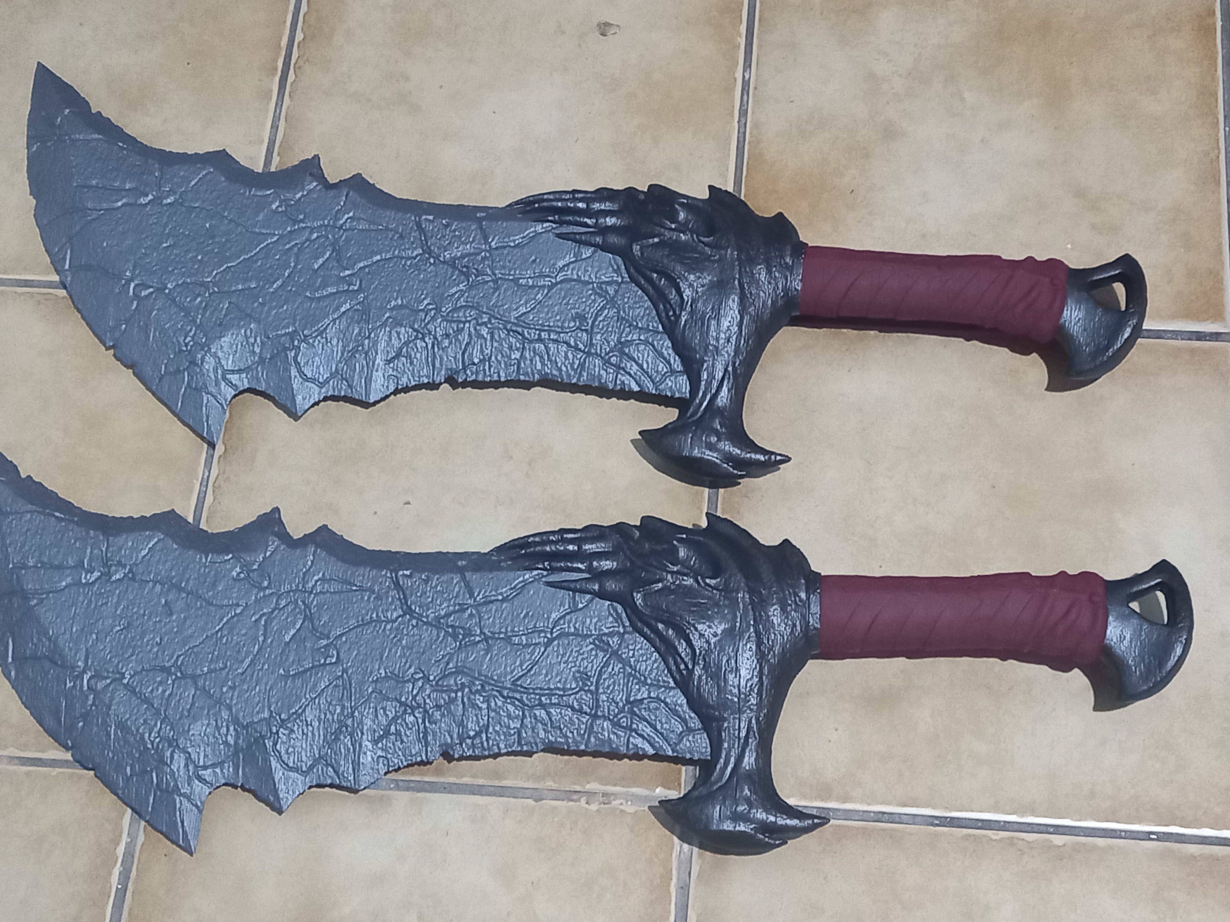 God of War 2018 sword of caos 3D print model_42