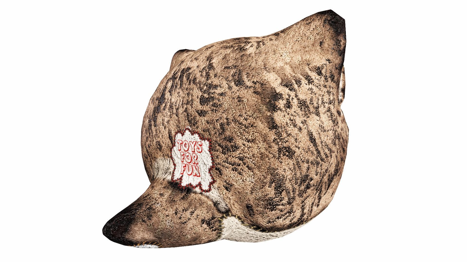 Snowshoe Siamese Cute Wool Cat Toy 3D Model 3D model_6