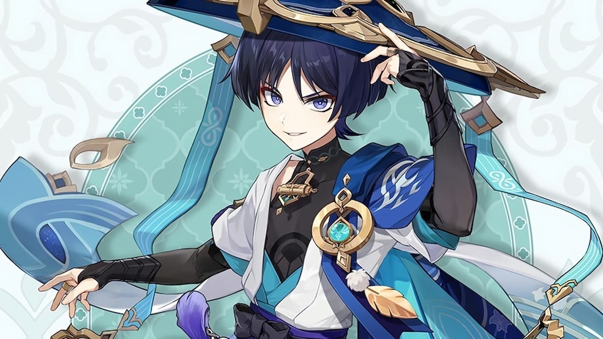 Genshin Impact Scaramouche Wanderer Anemo Vision 3D print model_9