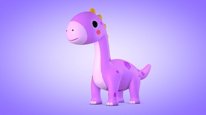 Dinosaur Low-poly 3D model