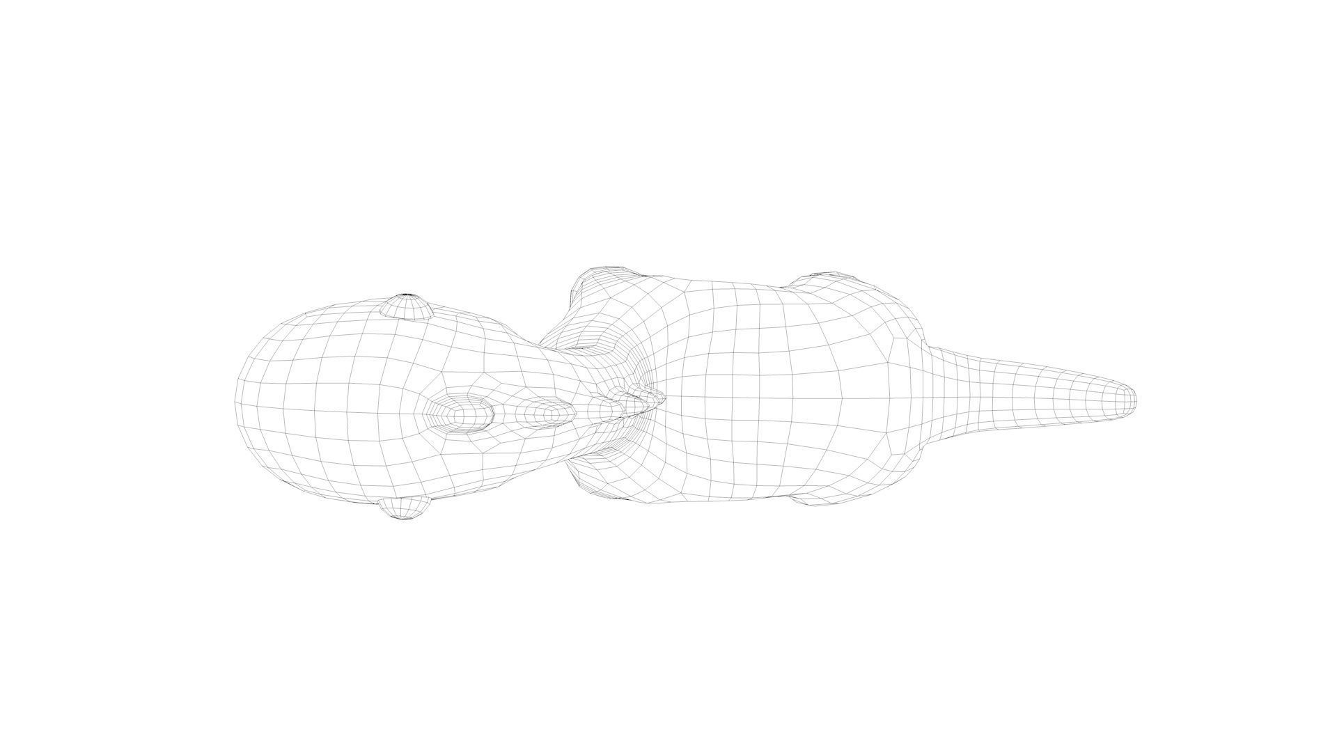 Dinosaur Low-poly 3D model_17