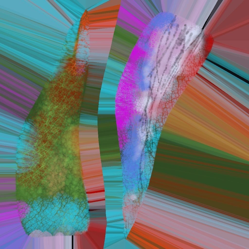 Dragon creacher Low-poly 3D model_26