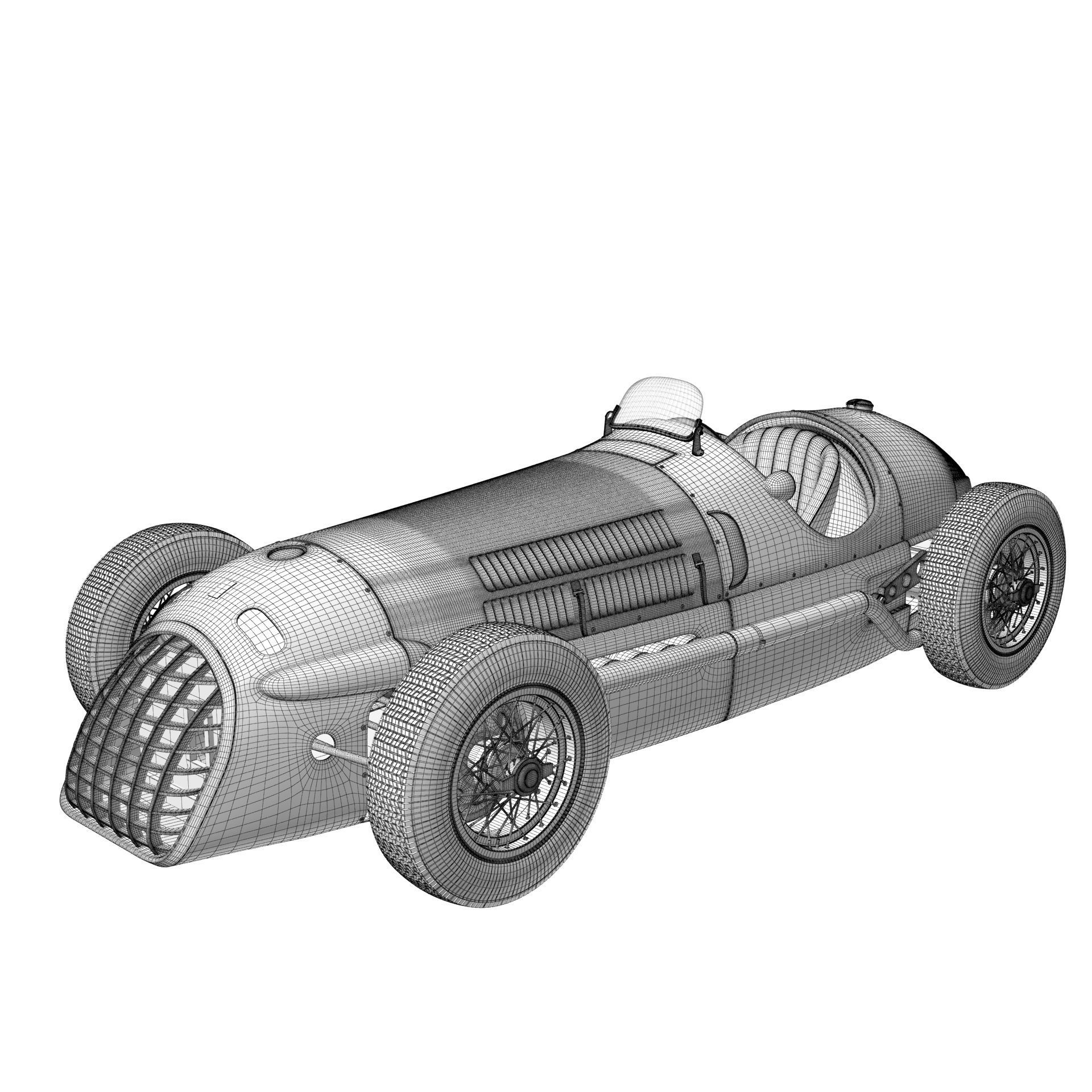 Ferrari F1 125 1950 3D model_20
