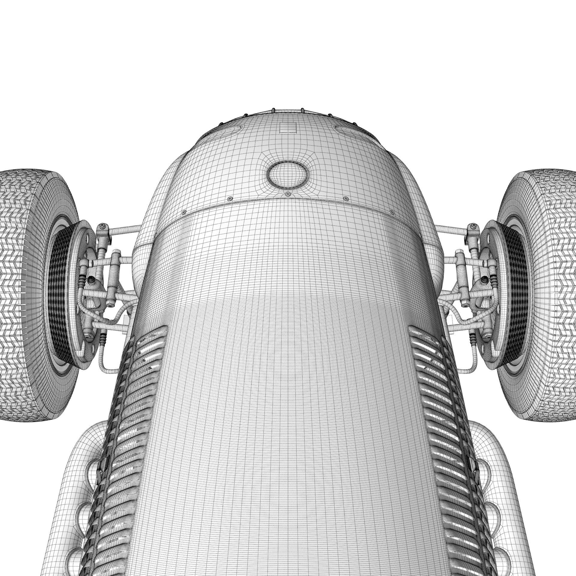 Ferrari F1 125 1950 3D model_34