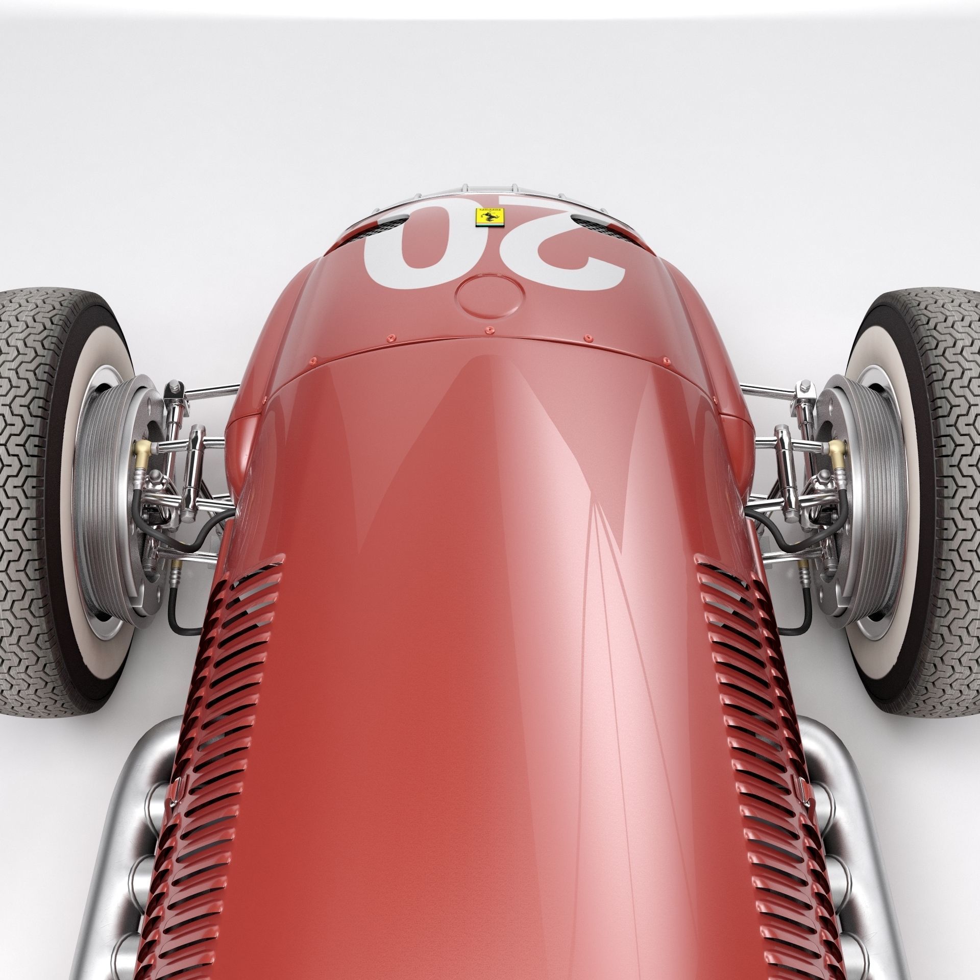 Ferrari F1 125 1950 3D model_16
