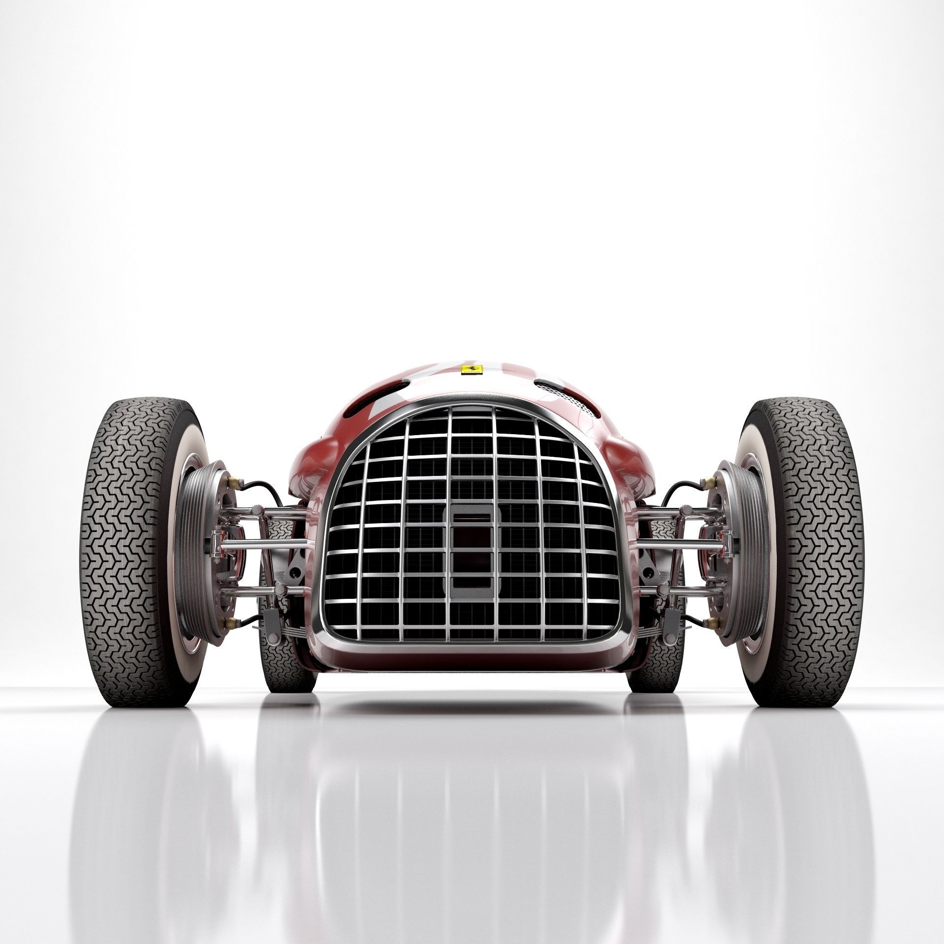 Ferrari F1 125 1950 3D model_13