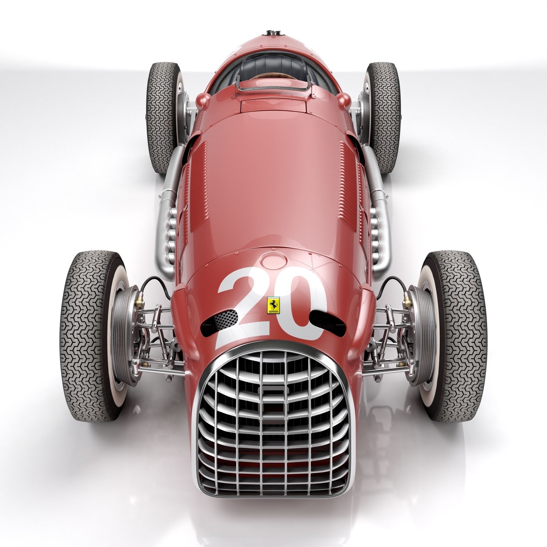 Ferrari F1 125 1950 3D model_11