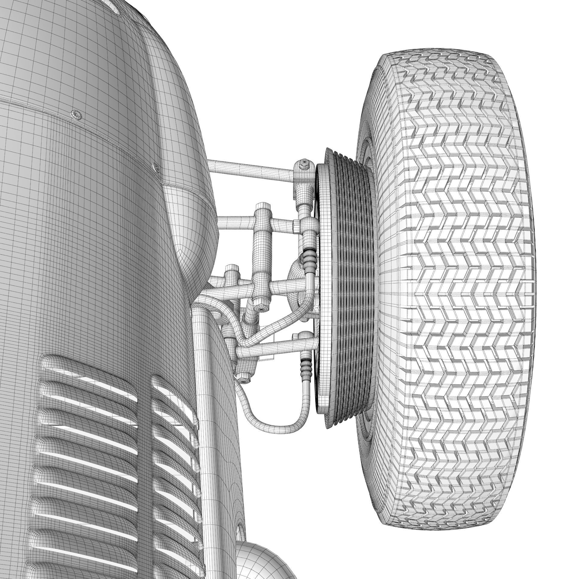 Ferrari F1 125 1950 3D model_35