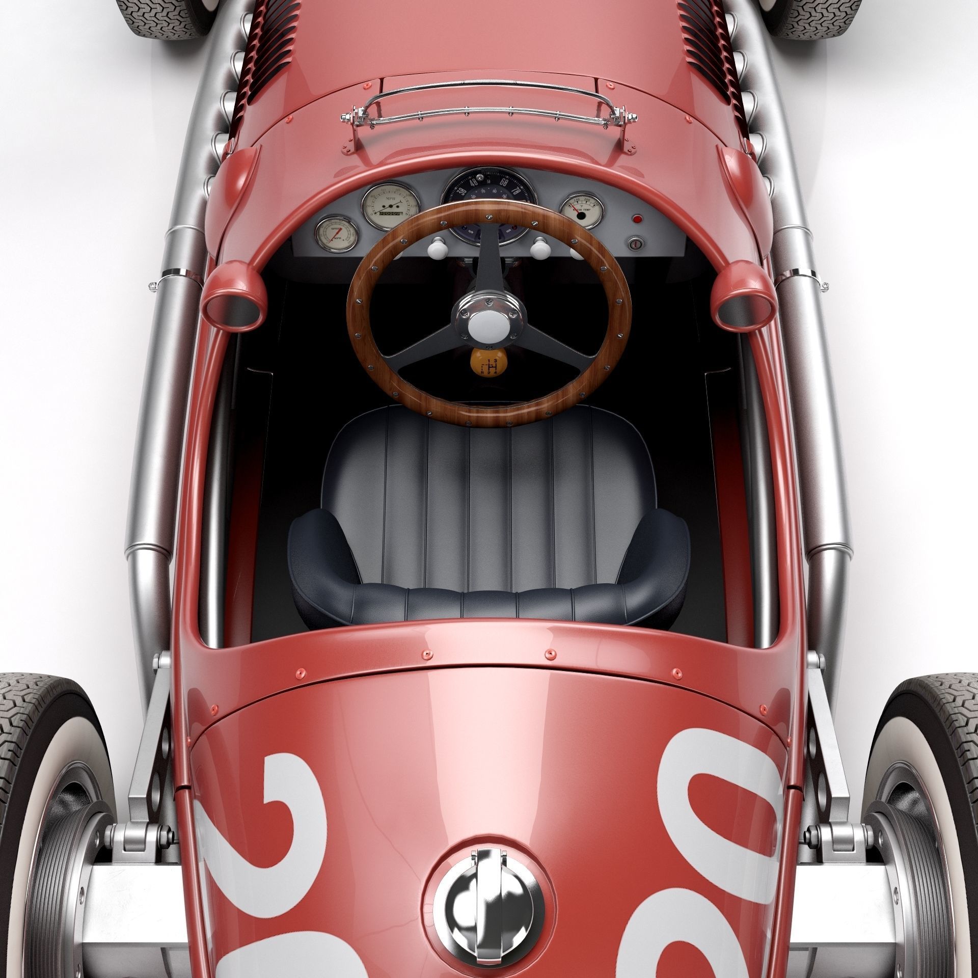 Ferrari F1 125 1950 3D model_15