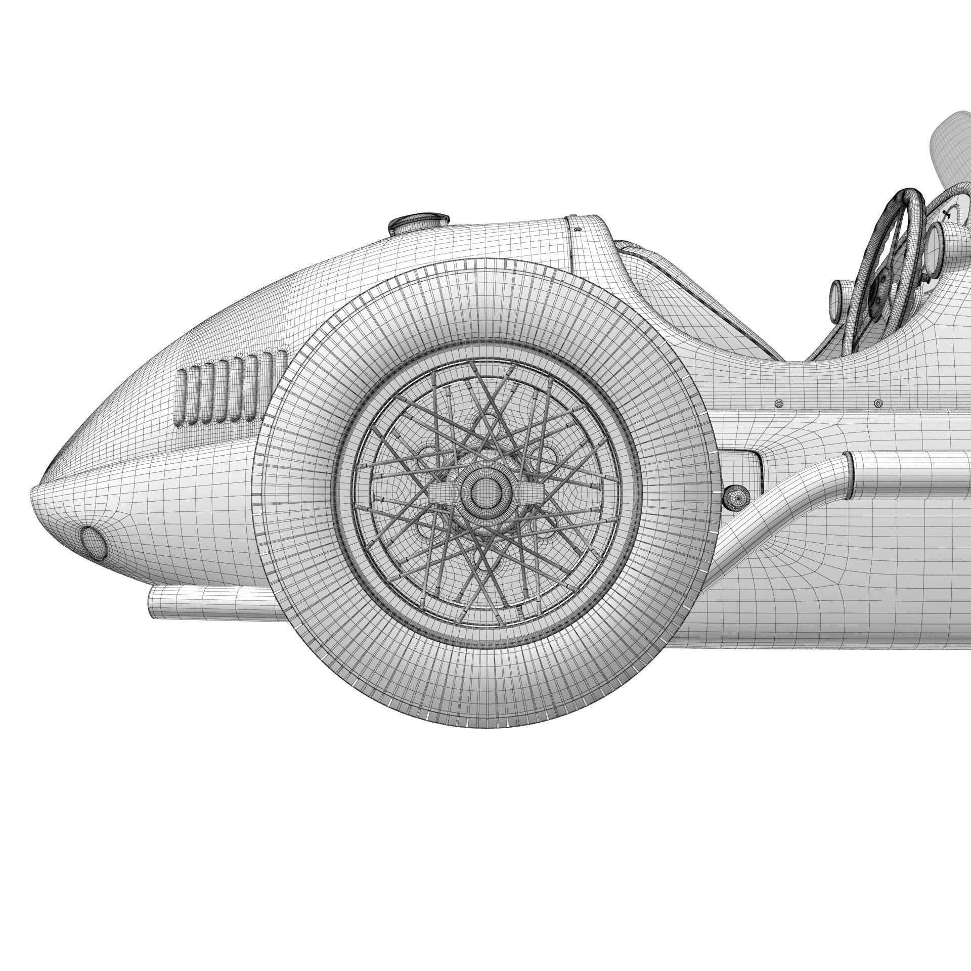 Ferrari F1 125 1950 3D model_27