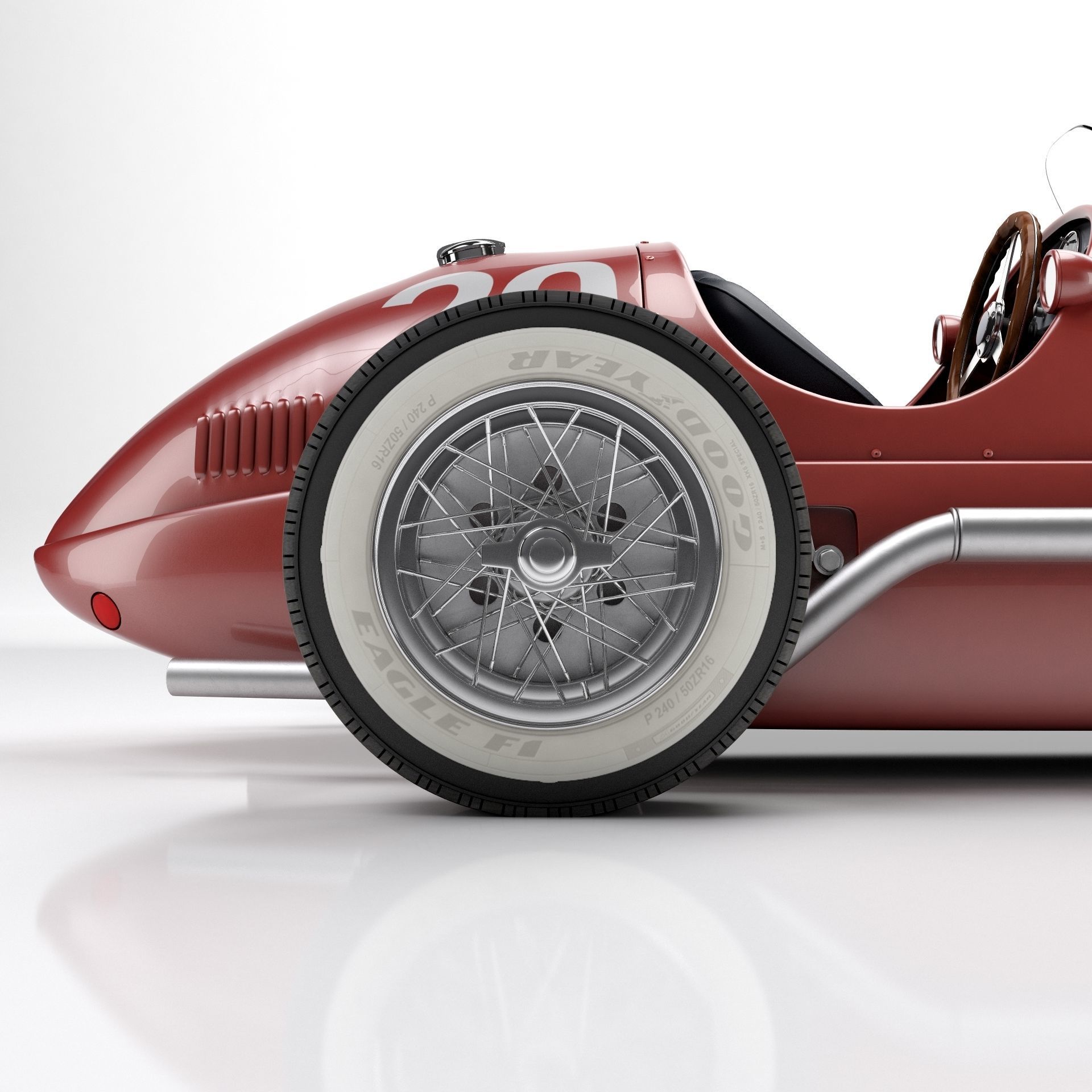Ferrari F1 125 1950 3D model_9