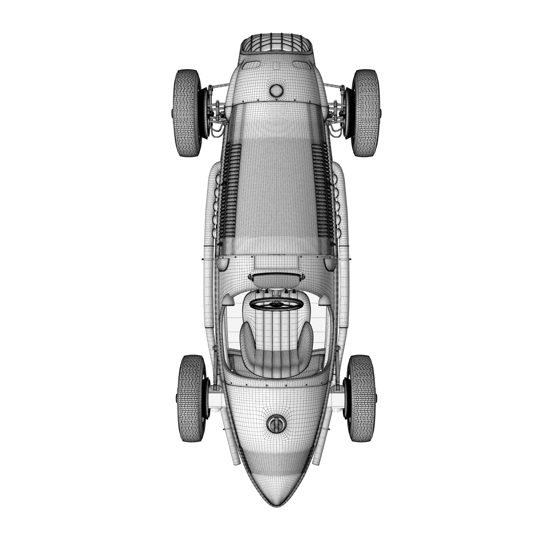 Ferrari F1 125 1950 3D model_26