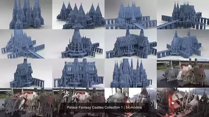 Palace Fantasy Castles Collection 1 