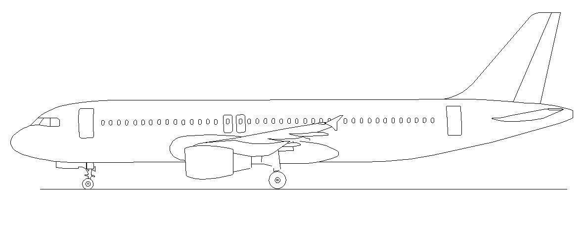Airbus A320  3D print model_6
