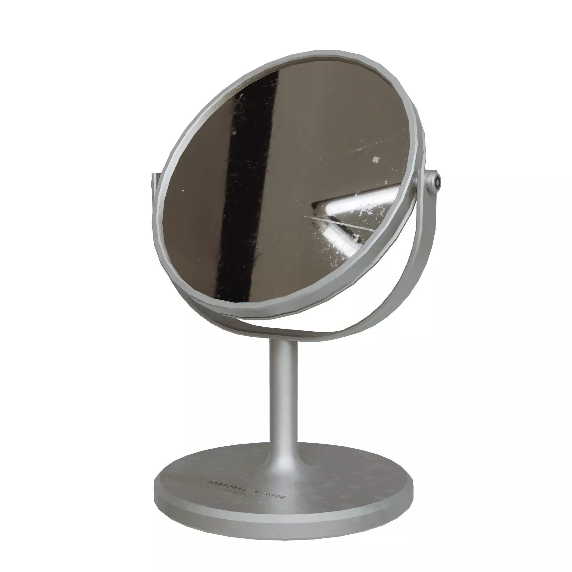 Table Mirror Free low-poly 3D model