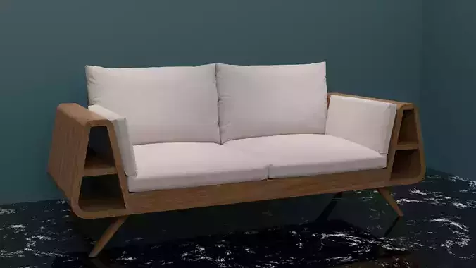 Wooden Body Sofa