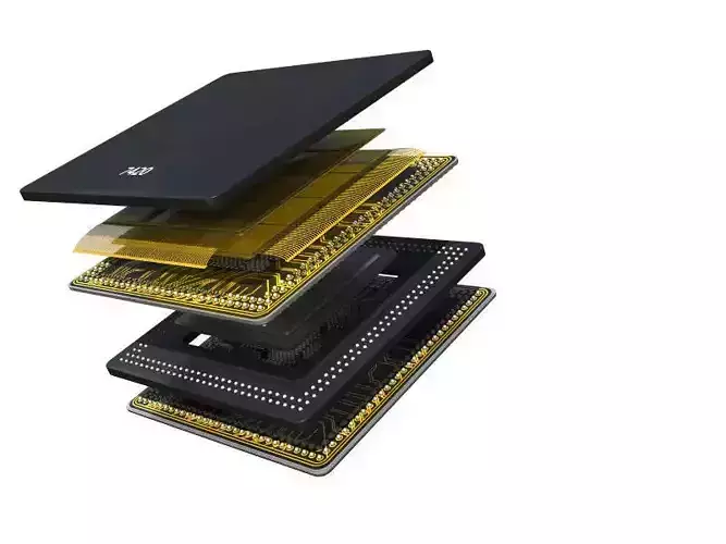 exynos7 three electronic components stacked