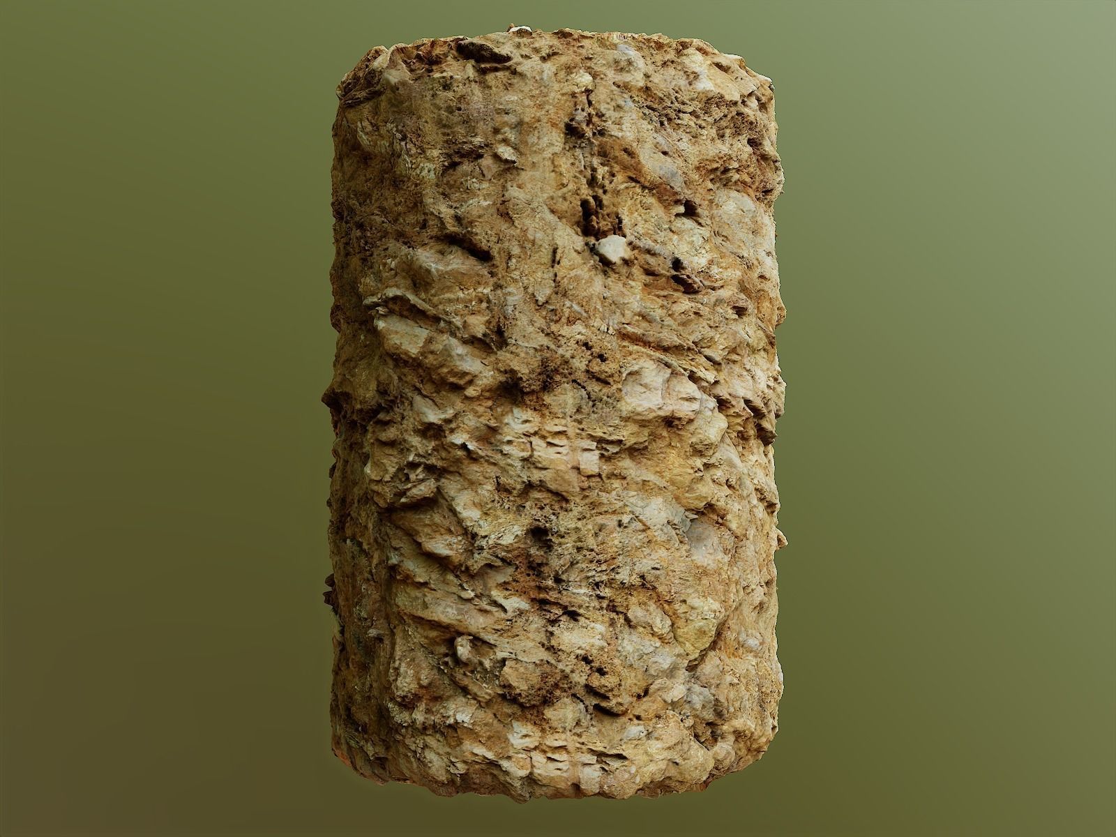 Jagged Rock PBR Texture Texture_3