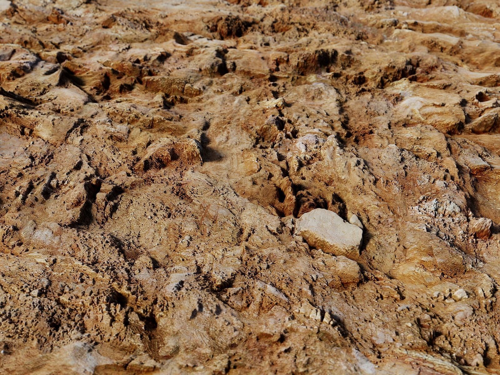 Jagged Rock PBR Texture Texture_5