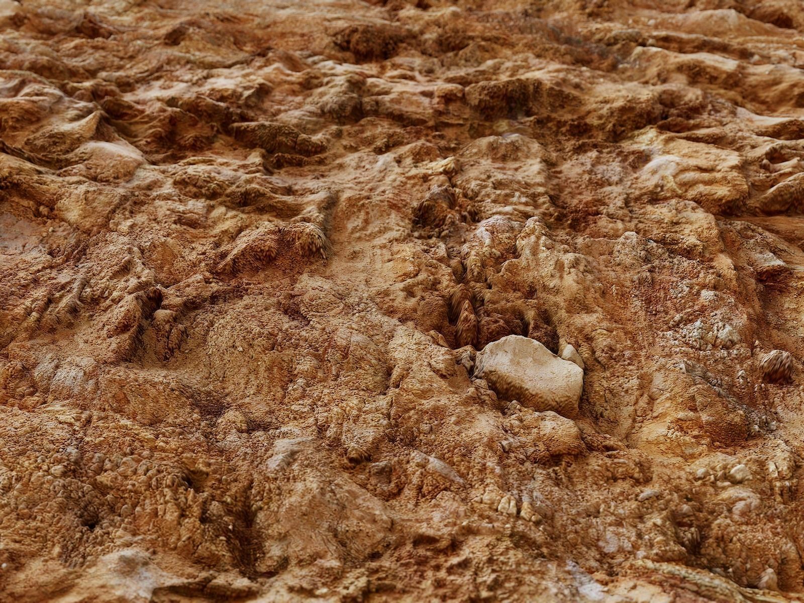 Jagged Rock PBR Texture Texture_4