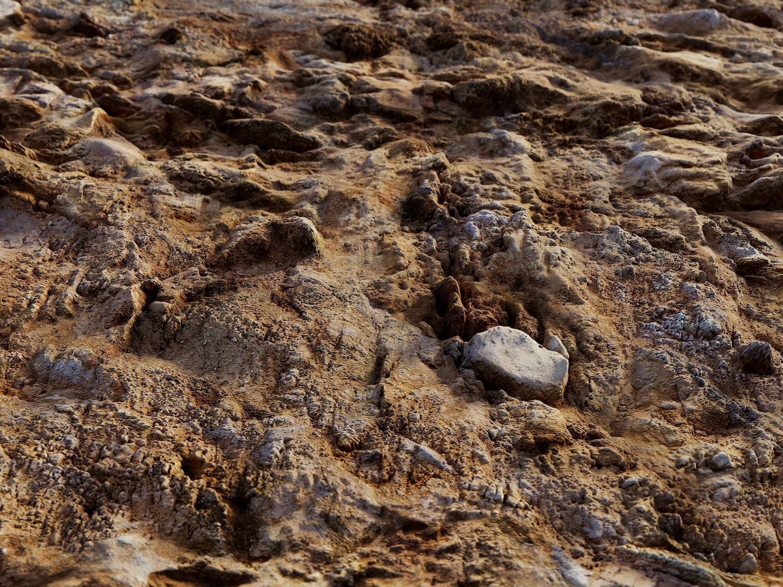 Jagged Rock PBR Texture Texture_6