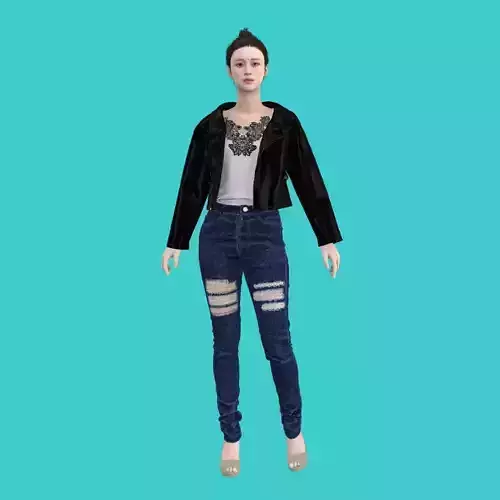 Woman outfit full set- marvelouse designer program