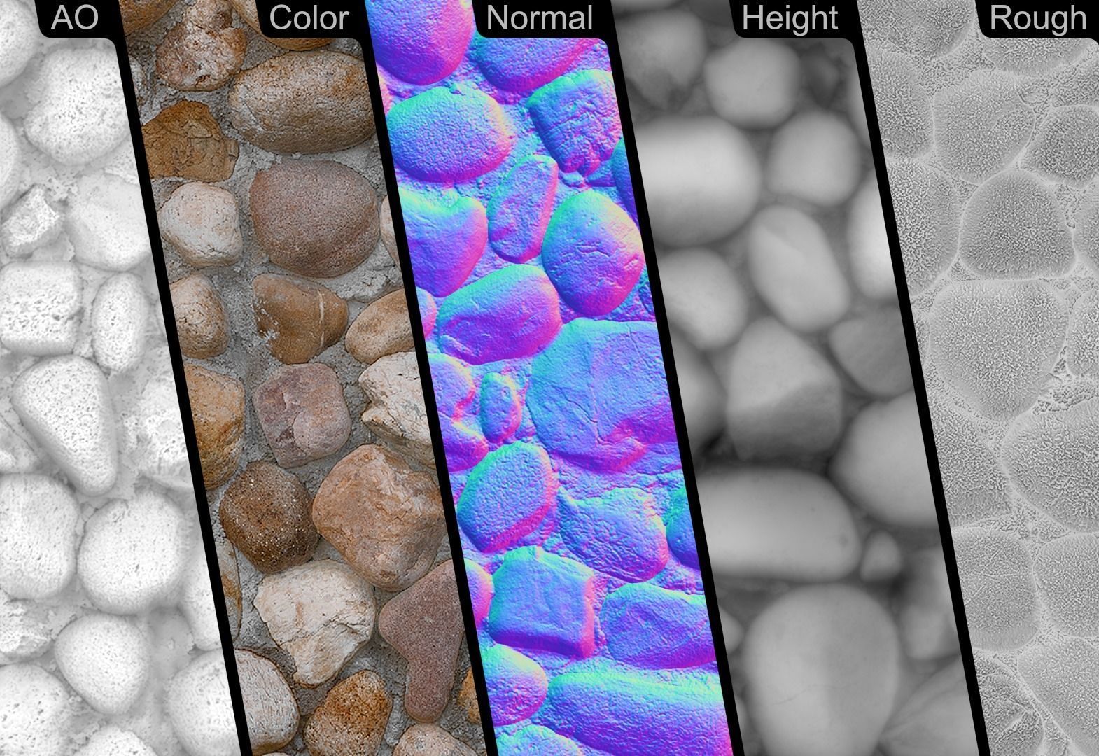 Stone Wall PBR Texture 05 Texture_10