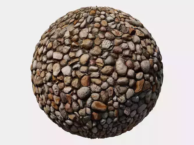 Stone Wall PBR Texture 05