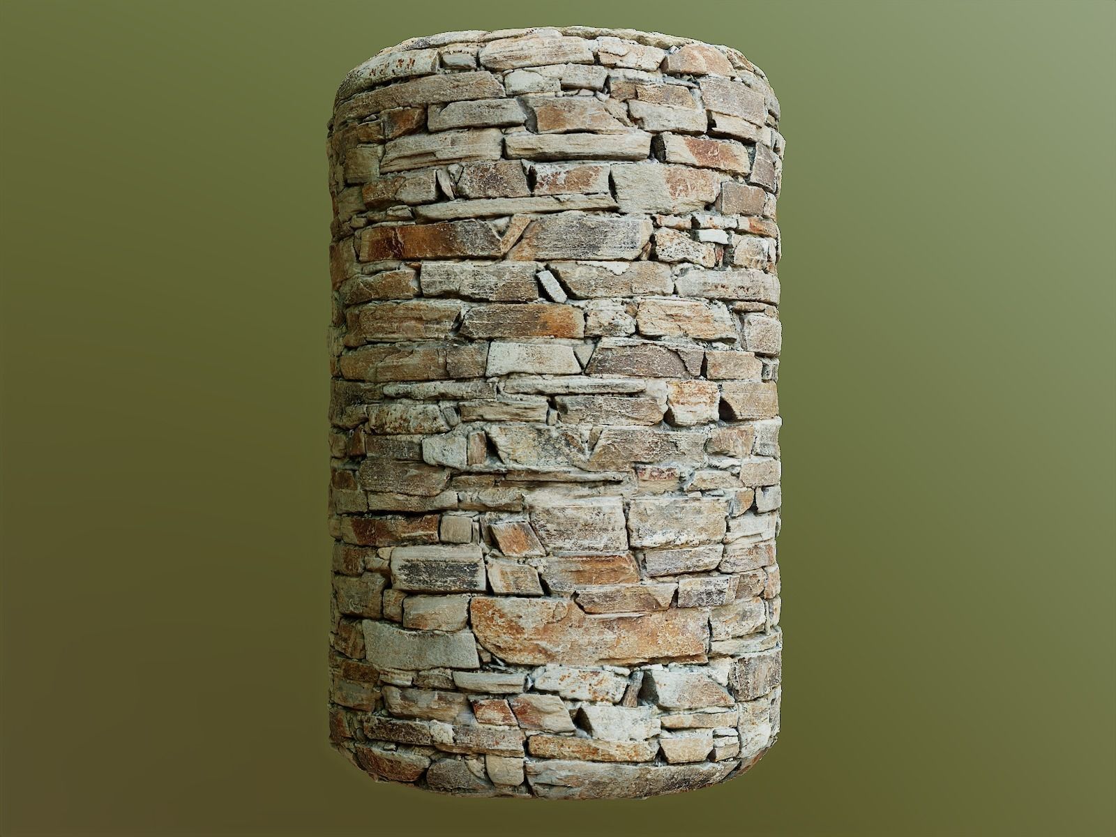 Stone Wall PBR Texture 06 Texture_3