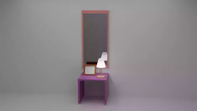 Mirror on a wall
