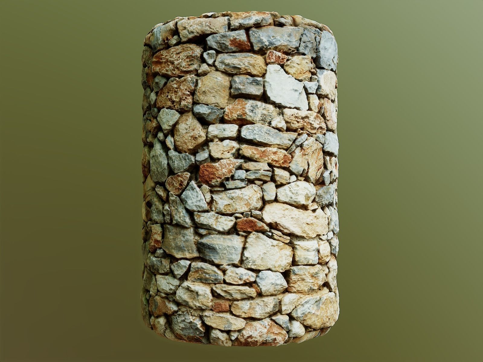 Stone Wall PBR Texture 07 Texture_3