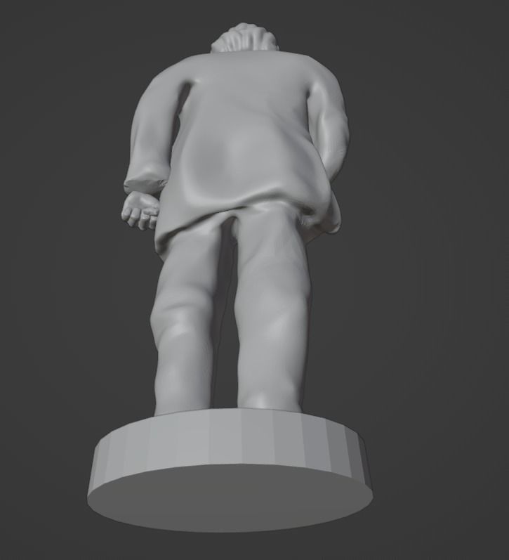 Gustave Flaubert 3D print model_9