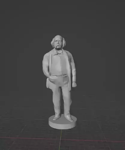 Gustave Flaubert 3D print model