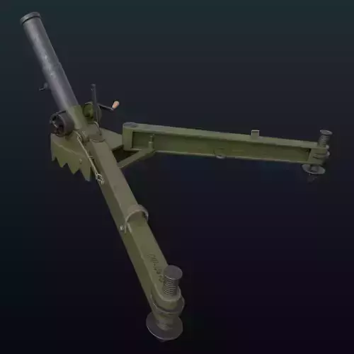 50mm 39M company mortar Hungary