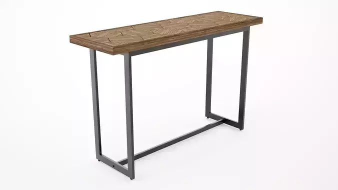 TABLE HONEYCOMB WOODEN TOP