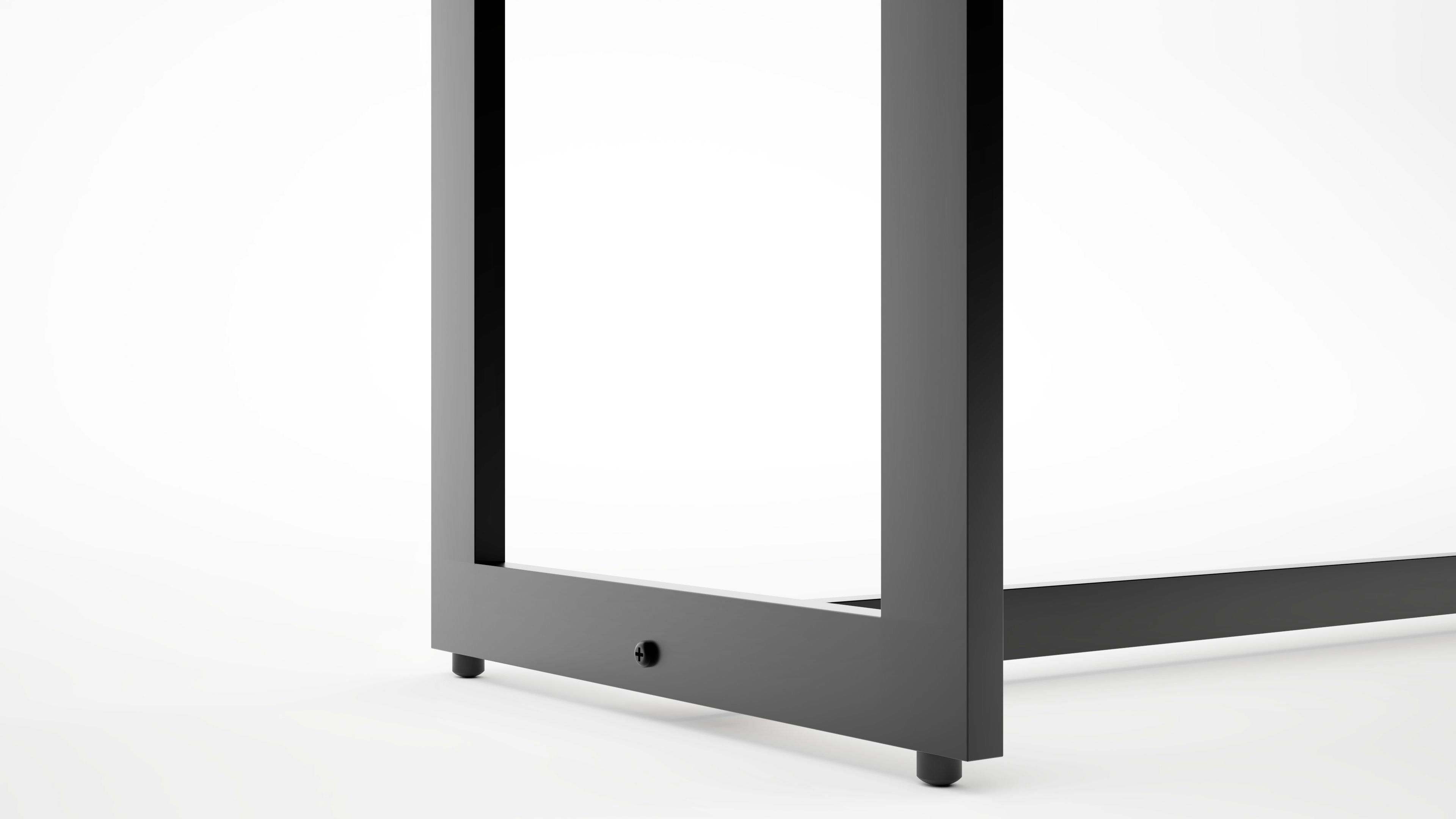 TABLE HONEYCOMB WOODEN TOP 3D model_3