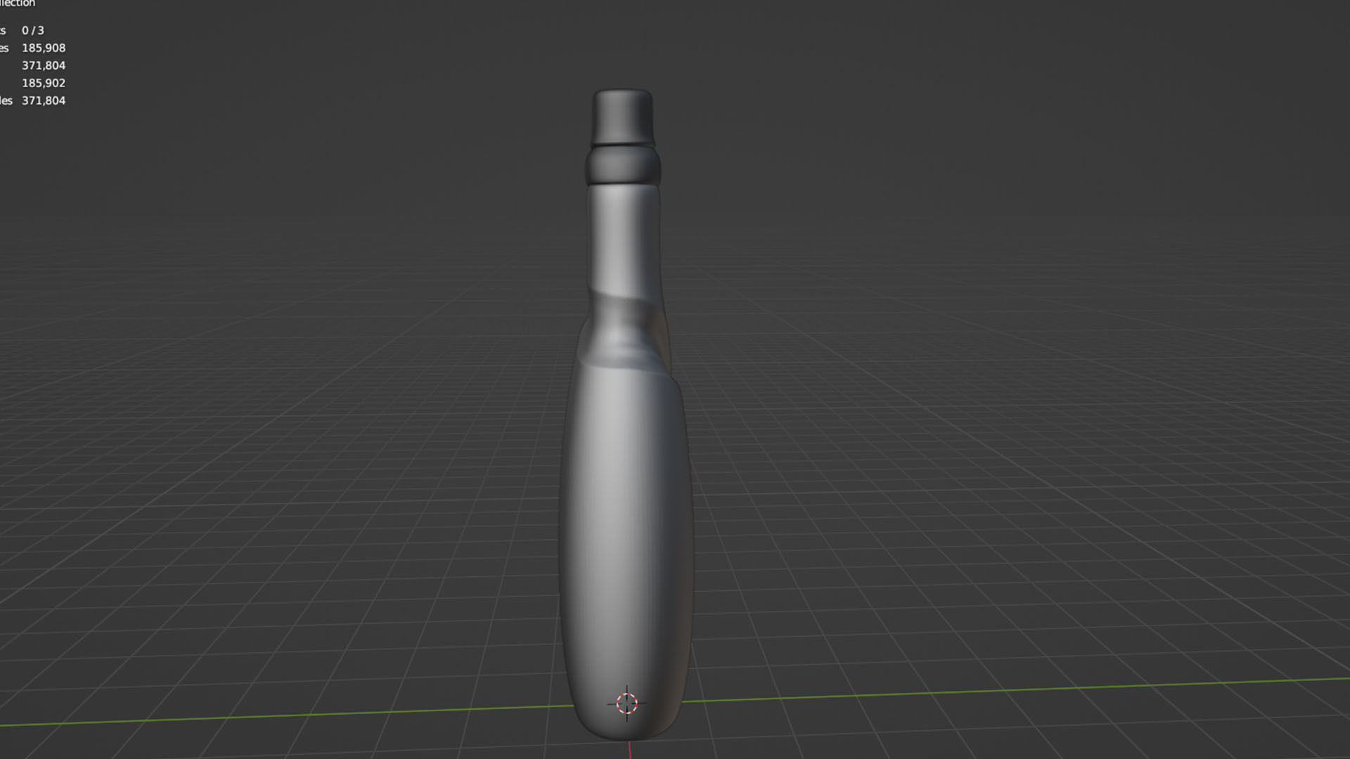 Laundry Bottle 3D model_3