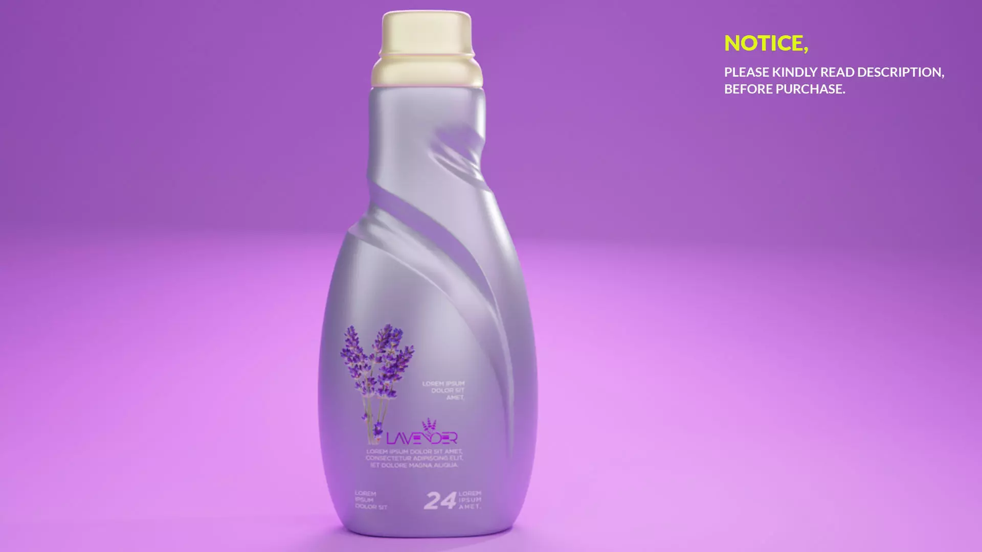 Laundry Bottle 3D model_0