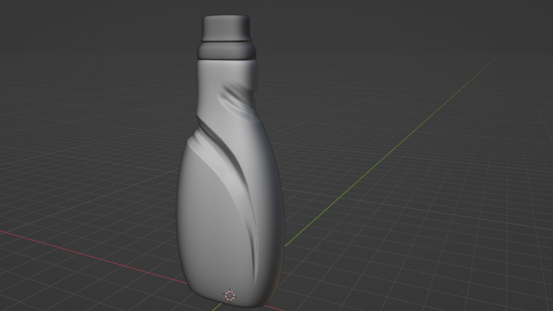 Laundry Bottle 3D model_5