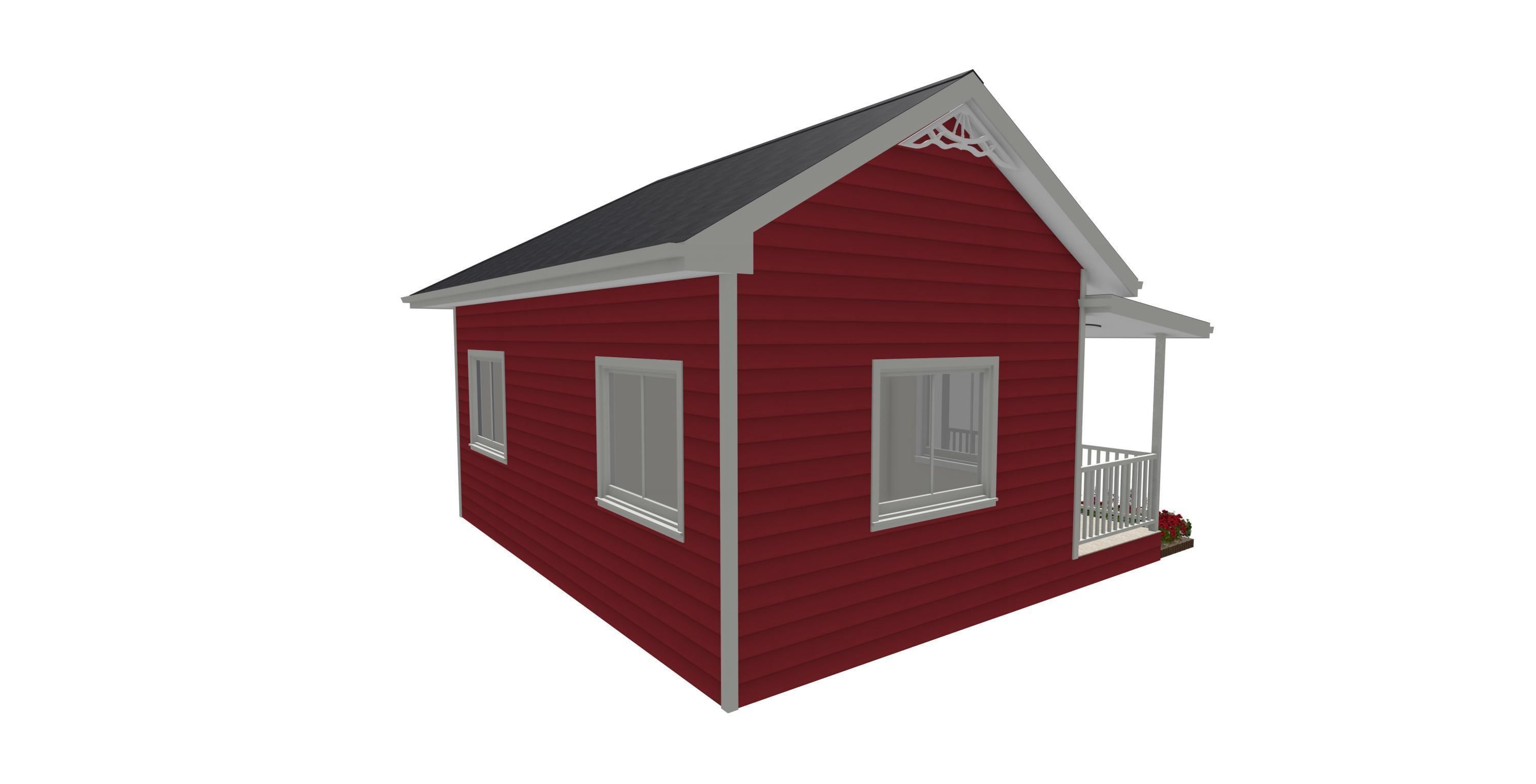 SMALL HOME 3D model_8