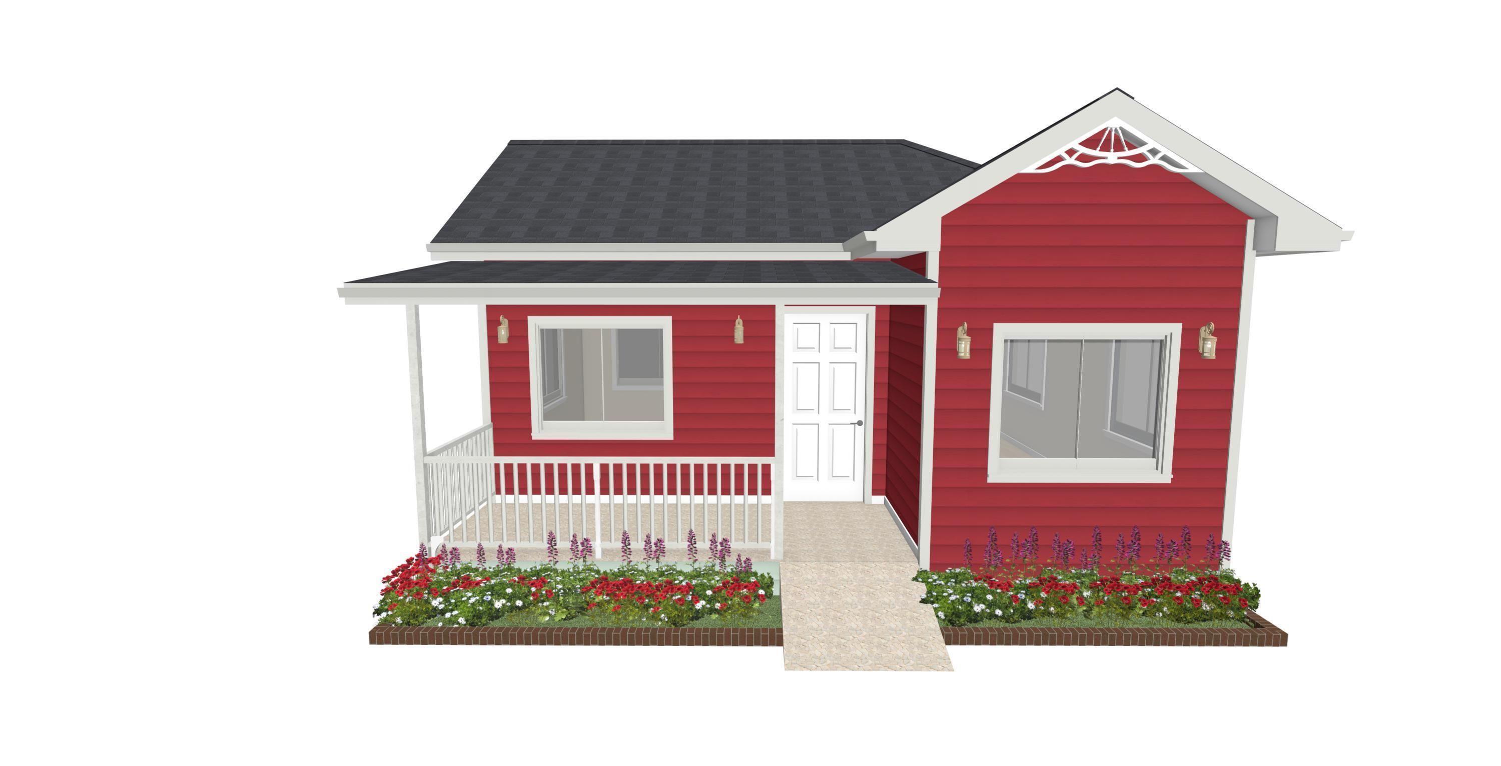 SMALL HOME 3D model_2
