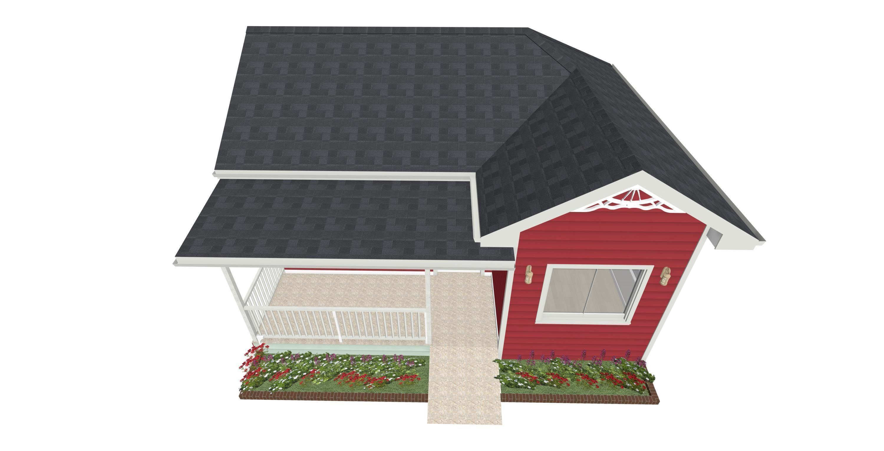 SMALL HOME 3D model_10