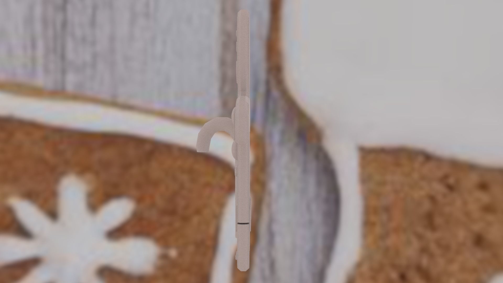 Christmas Gingerbread man Broken legs Low-poly 3D model_23