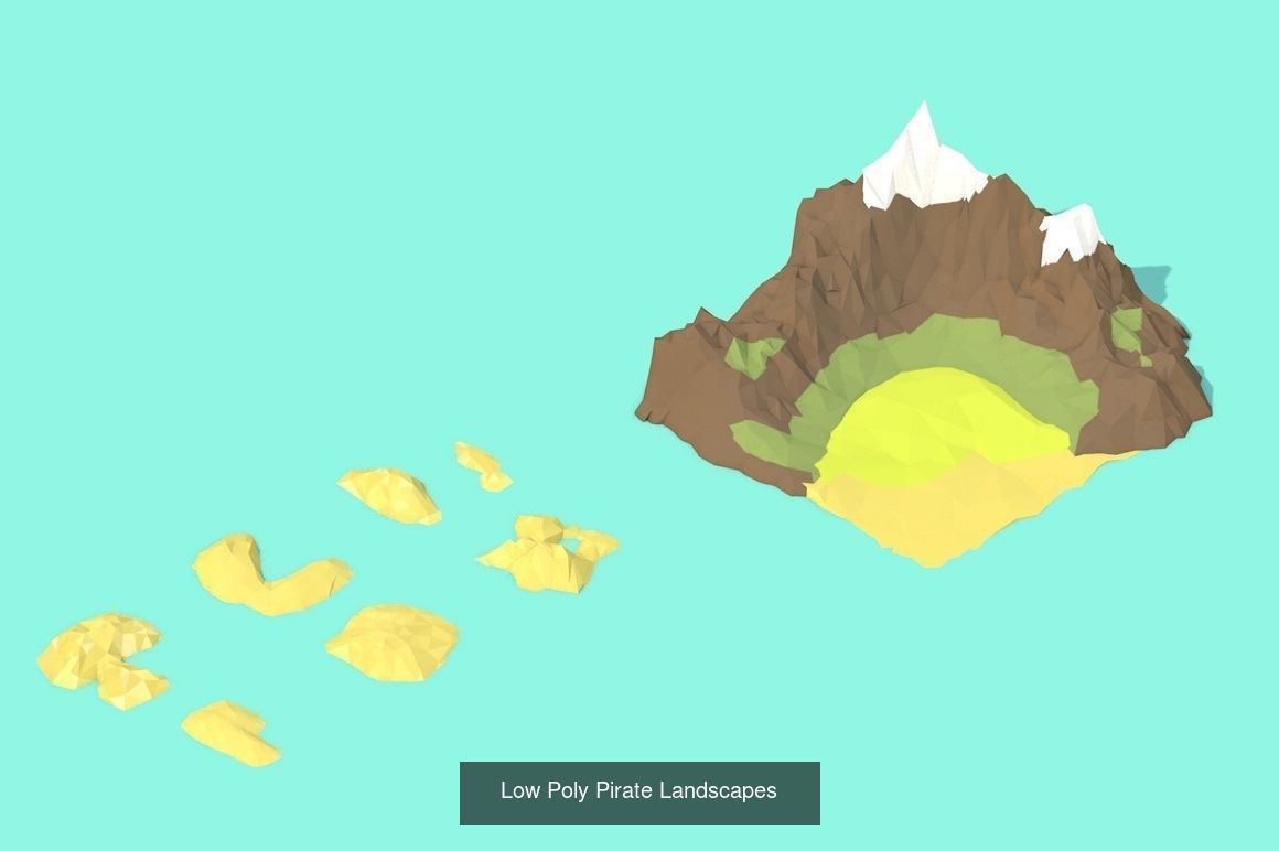 Low Poly Pirates Full Collection  _6