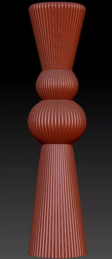 STRIPE PILLAR 3D print model