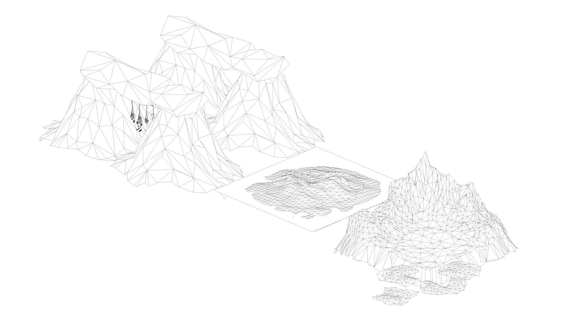 Low Poly Pirate Fisherman Village DLC Asset Pack Low-poly 3D model_12