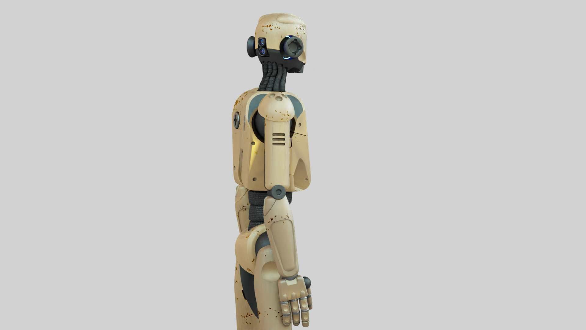 ANDROID JUNO RIGGED 3D model_13