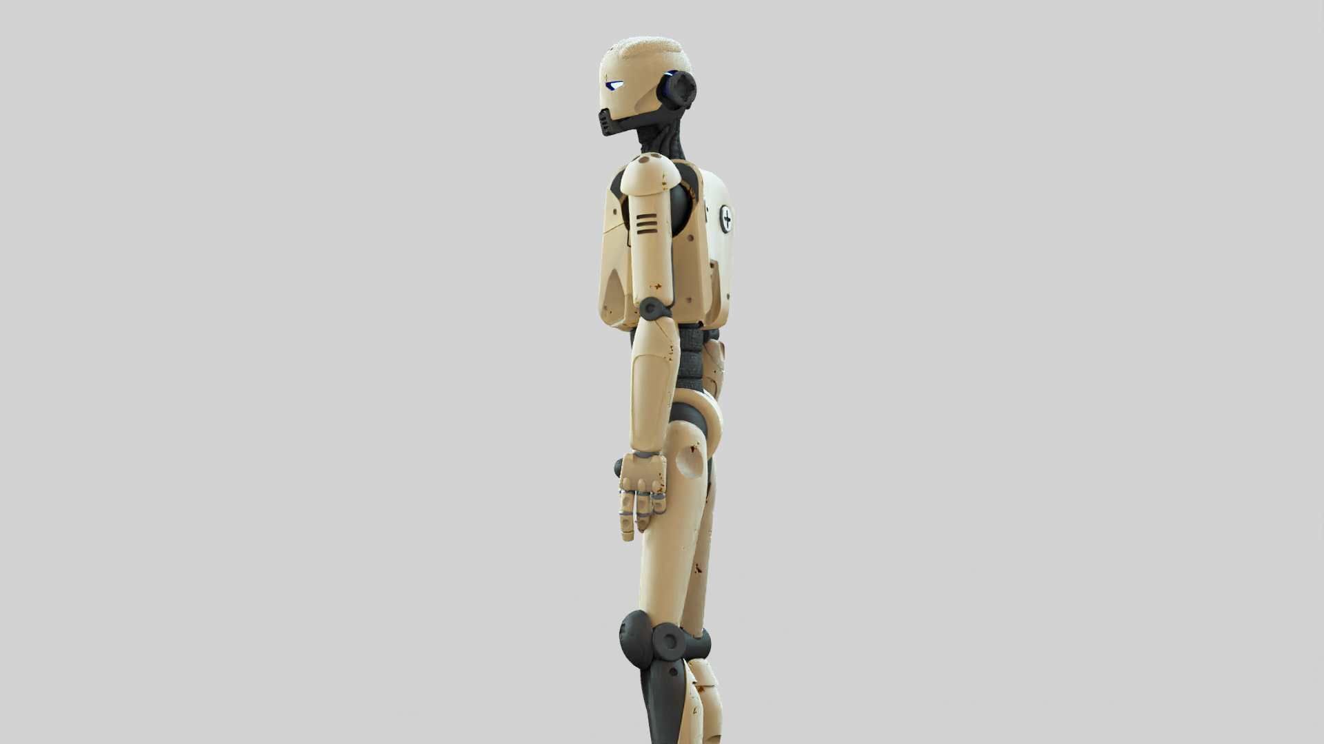 ANDROID JUNO RIGGED 3D model_7
