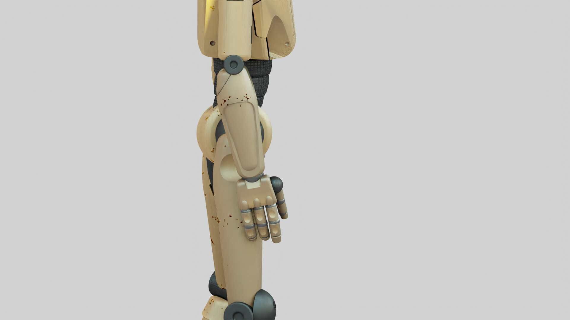 ANDROID JUNO RIGGED 3D model_22